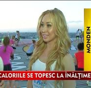 HELIPORTUL, noul loc unde vedetele fac aerobic! VIDEO